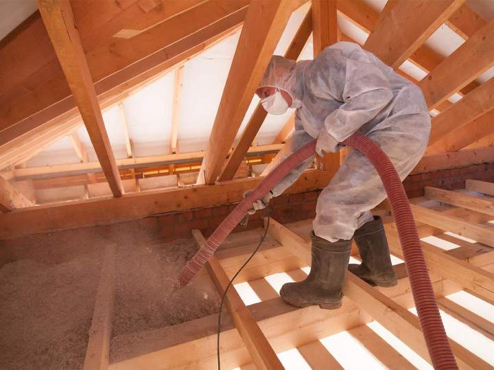 Isolation des combles par soufflage Île-de-France
